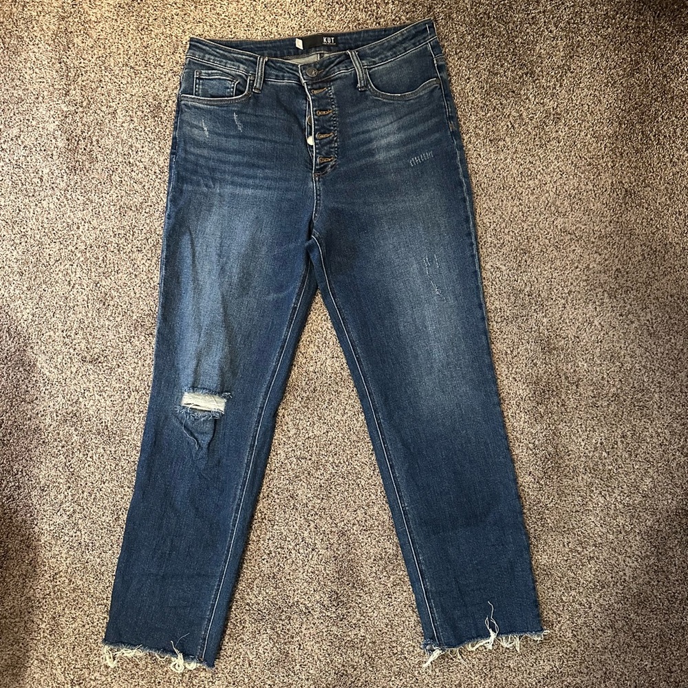 Kut from the Kloth Rachael High Rise Fab Ab Mom Jean